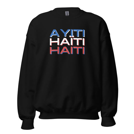 Ayiti, Haïti, Haiti, Unisex Sweatshirt