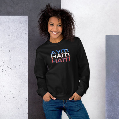 Ayiti, Haïti, Haiti, Unisex Sweatshirt