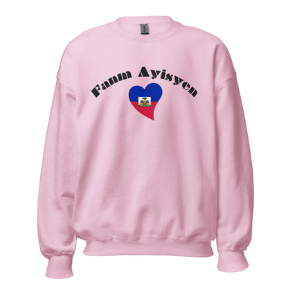 Fanm Ayisyen Se Nimewo 1 Sweatshirt