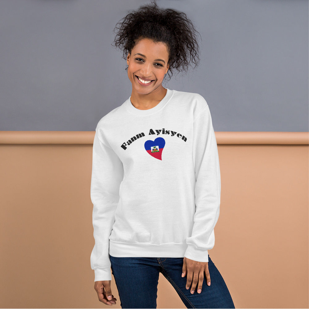 Fanm Ayisyen Se Nimewo 1 Sweatshirt