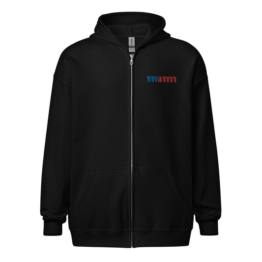 Viv Ayiti zip hoodie