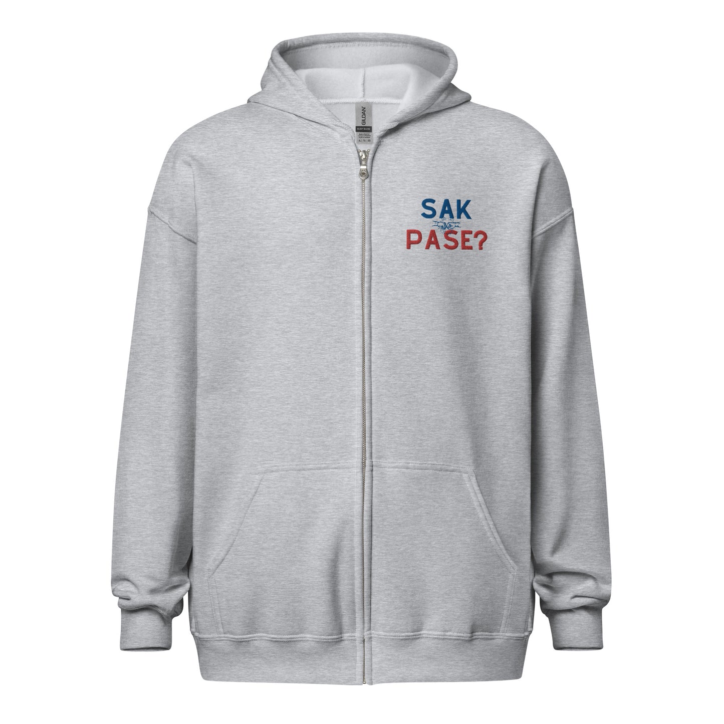 Sak Pase? - Unisex heavy blend zip hoodie