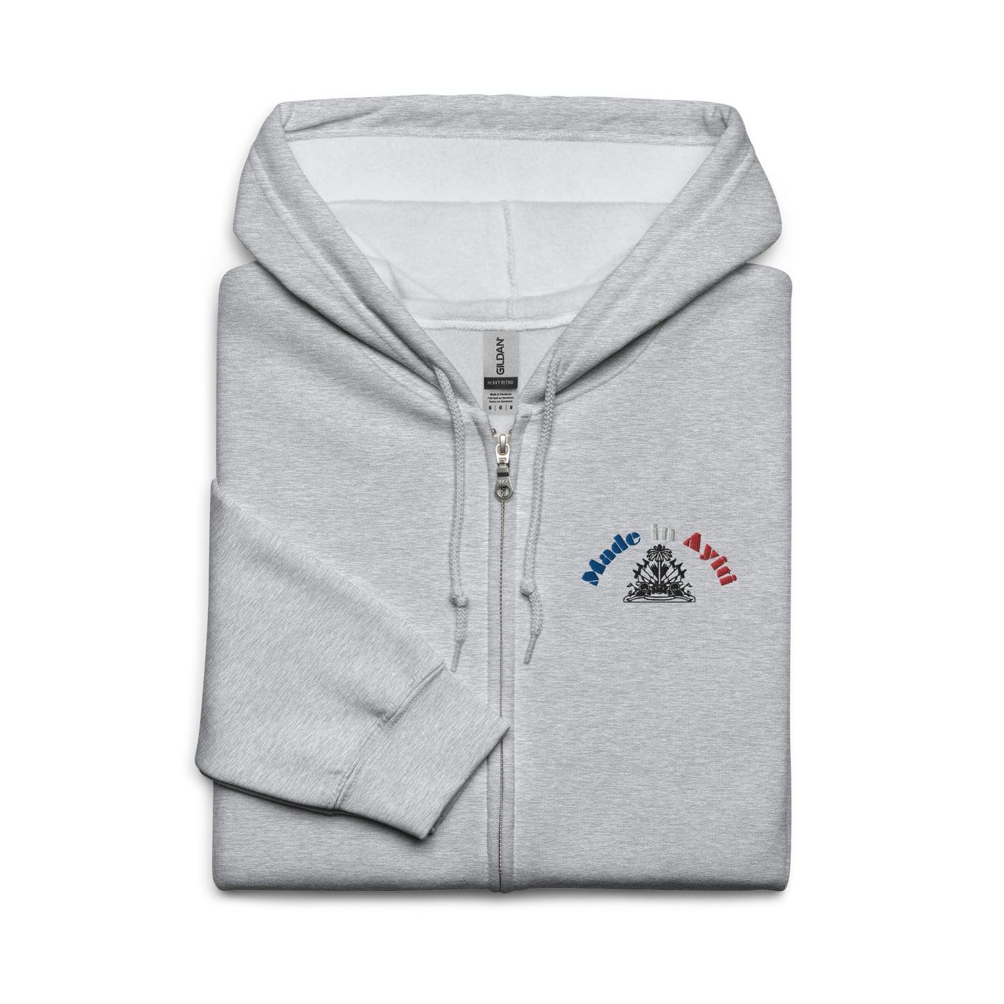 Made in Ayiti zip hoodie