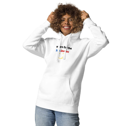 I'm here for the soup Joumou Unisex Hoodie