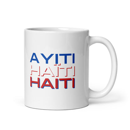 Ayiti, Haïti, Haiti glossy mug