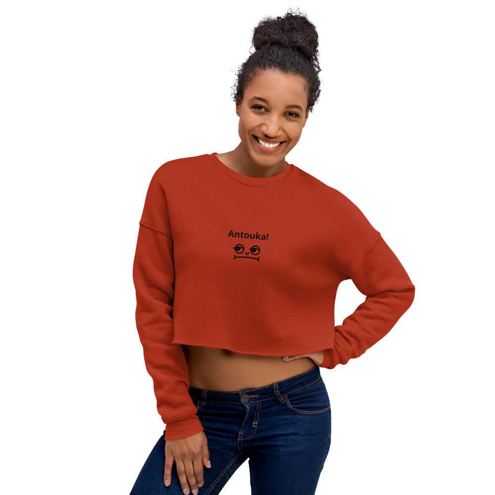 Antouka! Crop Sweatshirt