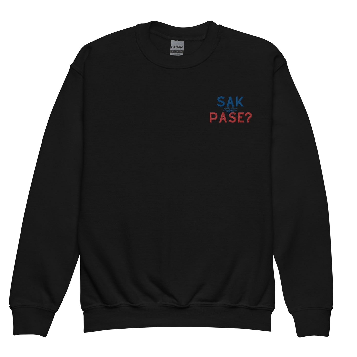 Sak Pase? Youth crewneck sweatshirt