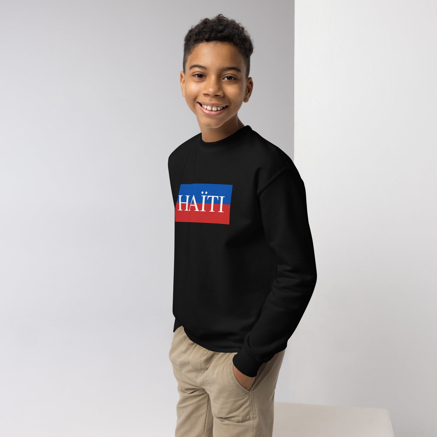 Haïti Cherie - Youth crewneck sweatshirt