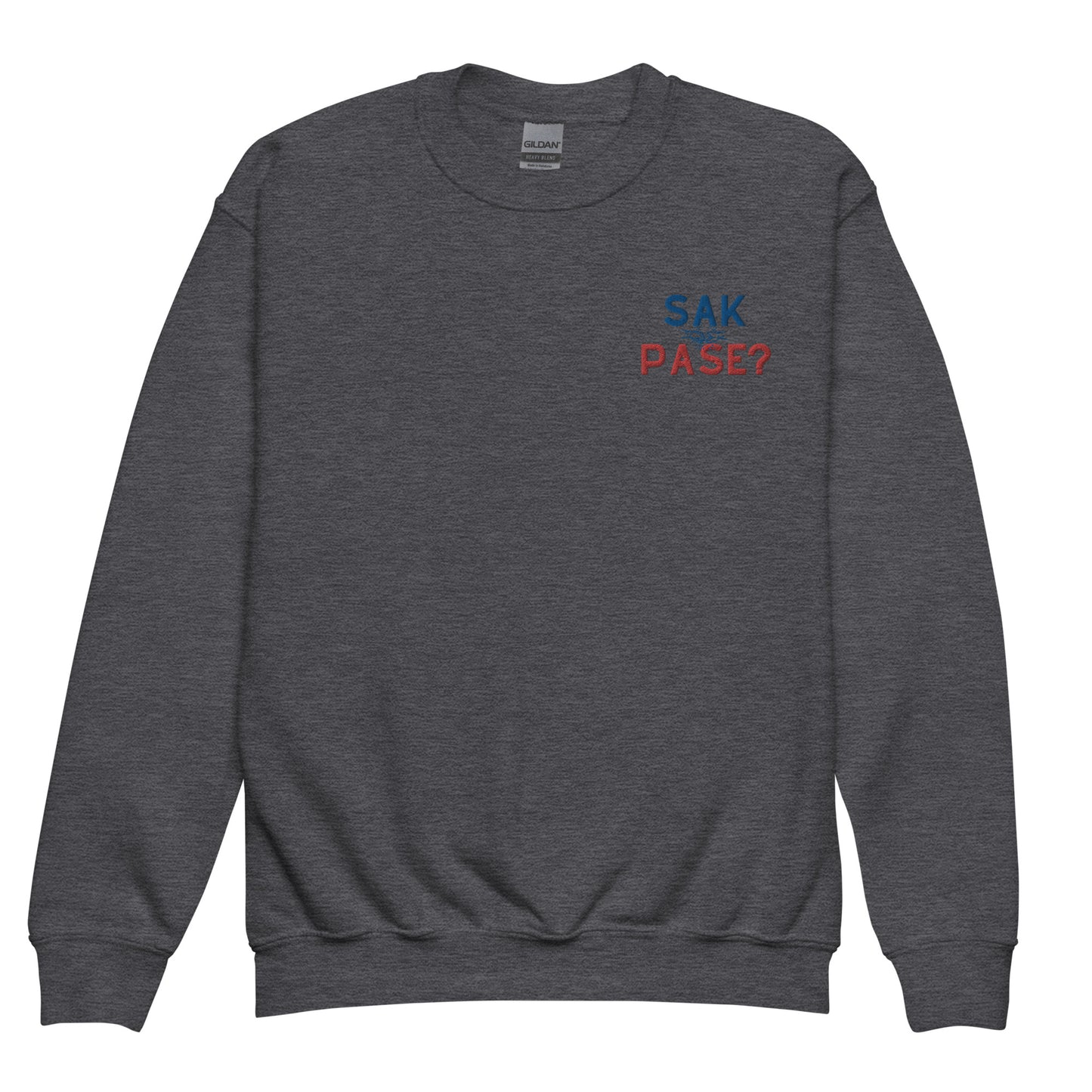 Sak Pase? Youth crewneck sweatshirt