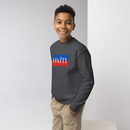 Haïti Cherie - Youth crewneck sweatshirt