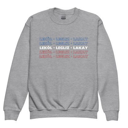 Youth Lekol, Legliz, Lakay sweatshirt