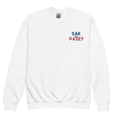 Sak Pase? Youth crewneck sweatshirt