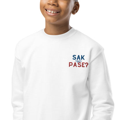 Sak Pase? Youth crewneck sweatshirt