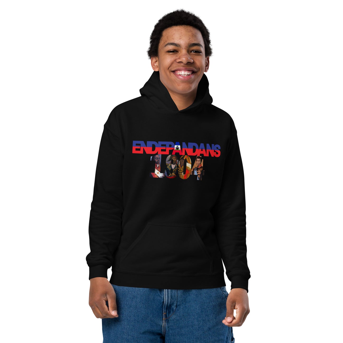 Endepandans 1804 - Youth heavy blend hoodie