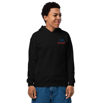 Sak Pase? - Youth heavy blend hoodie